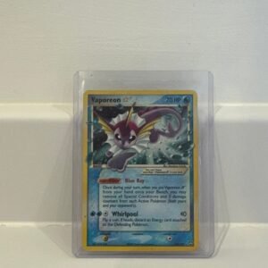 Vaporeon Gold Star Pokémon Card