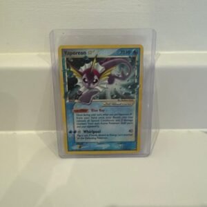 Vaporeon Gold Star Pokémon Card